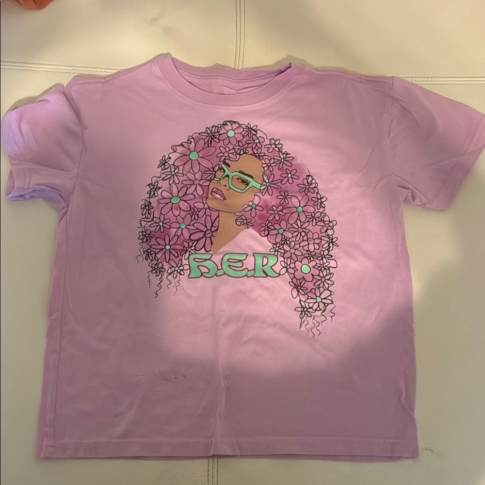 Kids Graphic T-Shirt - Purple
